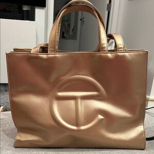 Telfar Rose Gold Medium Women's Bag